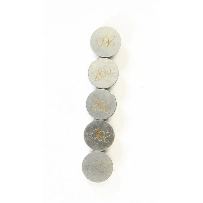 13-6782 Valve Shims 2.60mmx9.5mm 5/Pk - 9.5mm Shim Refill