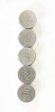 13-6792 Valve Shims 3.10mmx9.5mm 5/Pk - 9.5mm Shim Refill