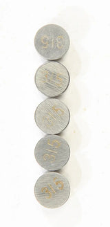 13-6793 Valve Shims 3.15mmx9.5mm 5/Pk - 9.5mm Shim Refill