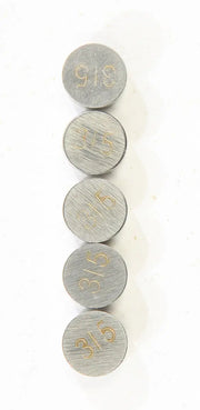 13-6793 Valve Shims 3.15mmx9.5mm 5/Pk - 9.5mm Shim Refill