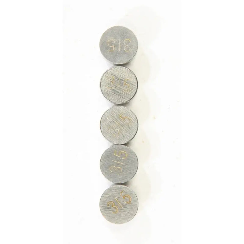 13-6793 Valve Shims 3.15mmx9.5mm 5/Pk - 9.5mm Shim Refill
