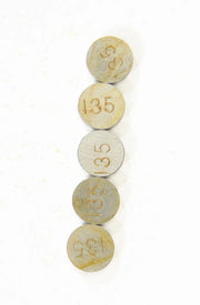 13-6797 Valve Shims 1.35mmx9.5mm 5/Pk - 9.5mm Shim Refill