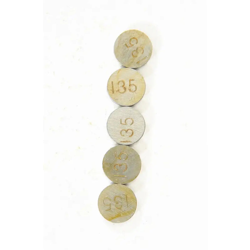 13-6797 Valve Shims 1.35mmx9.5mm 5/Pk - 9.5mm Shim Refill
