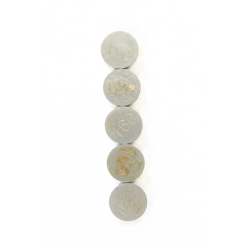 13-6804 Valve Shims 1.60mmx9.5mm 5/Pk - 9.5mm Shim Refill