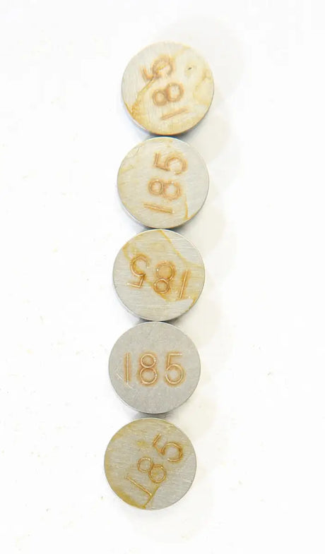 13-6818 Valve Shims 1.85mmx9.5mm 5/Pk - 9.5mm Shim Refill