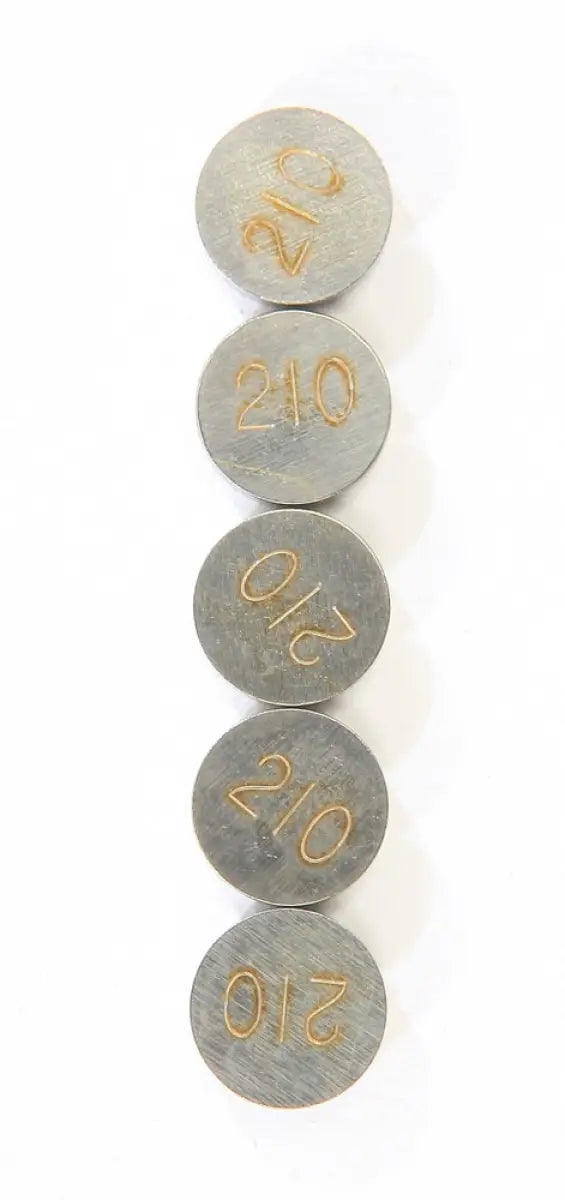 13-6828 Valve Shims 2.10mmx9.5mm 5/Pk - 9.5mm Shim Refill