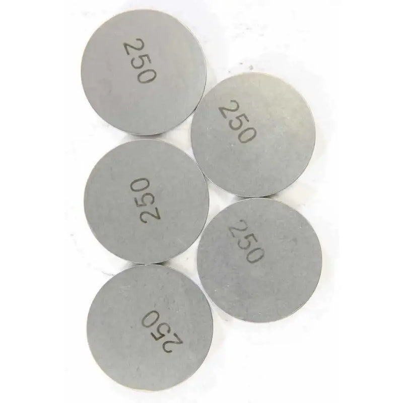 13-7528 Valve Shims 2.50mmx25mm 5/Pk