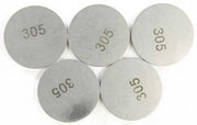 13-7631 Valve Shims 3.05mmx25mm 5/Pk