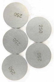 13-7645 Valve Shims 2.50mmx29mm 5/Pk