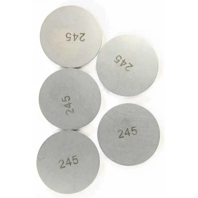 13-7666 Valve Shims 2.45mmx29.5mm 5/Pk