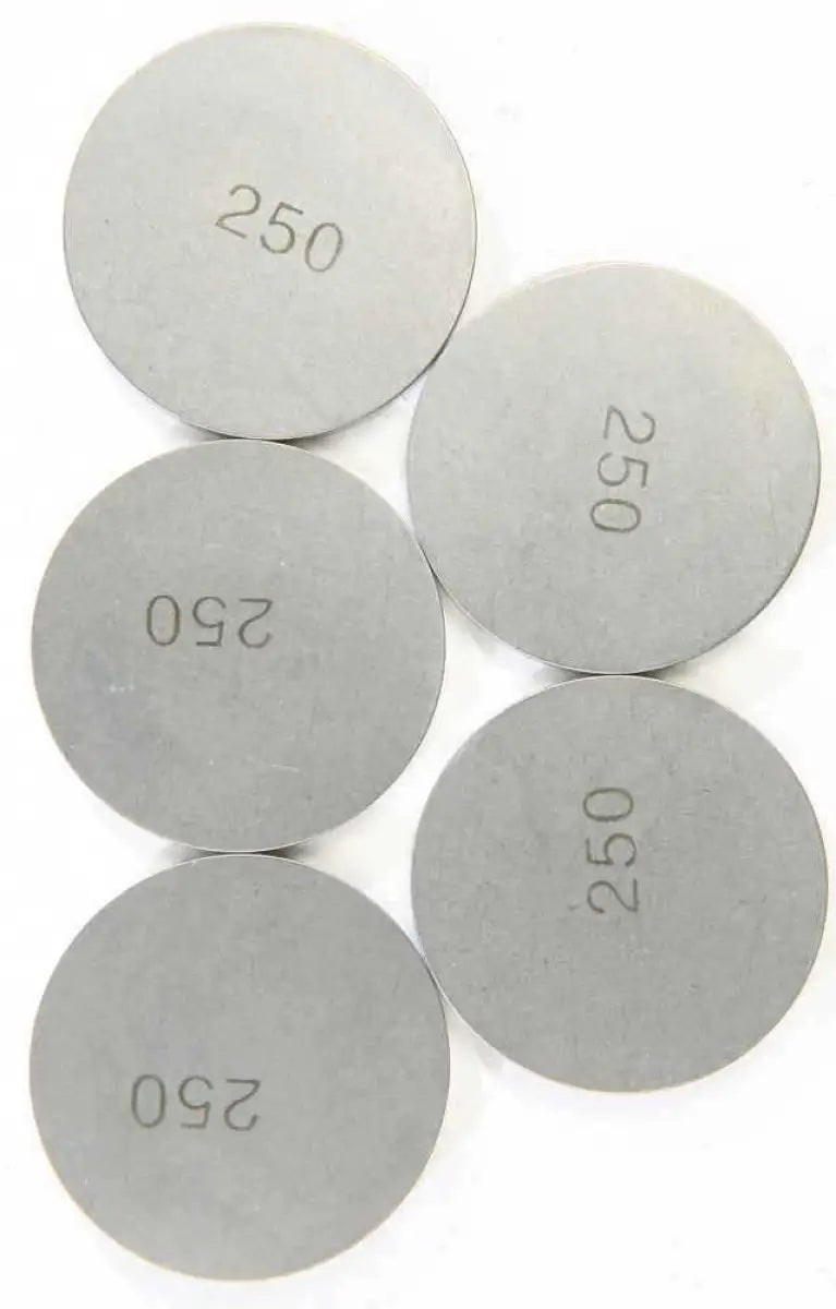 13-7667 Valve Shims 2.50mmx29.5mm 5/Pk