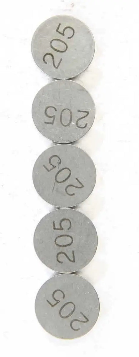 13-7680 Valve Shims 2.05mmx13mm 5/Pk