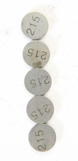 13-7682 Valve Shims 2.15mmx13mm 5/Pk