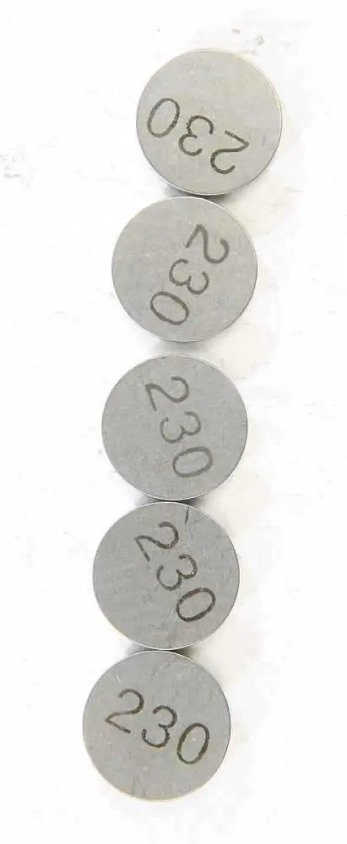 13-7685 Valve Shims 2.30mmx13mm 5/Pk