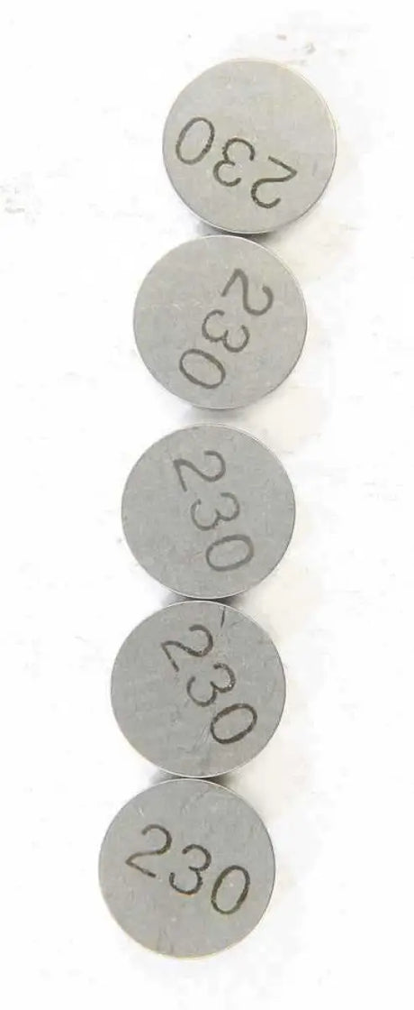 13-7685 Valve Shims 2.30mmx13mm 5/Pk