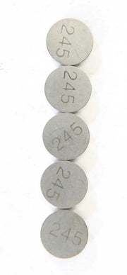 13-7688 Valve Shims 2.45mmx13mm 5/Pk - 13mm Shim Refill
