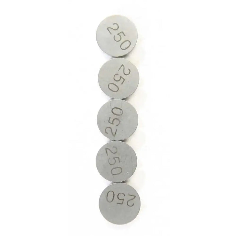 13-7689 Valve Shims 2.50mmx13mm 5/Pk