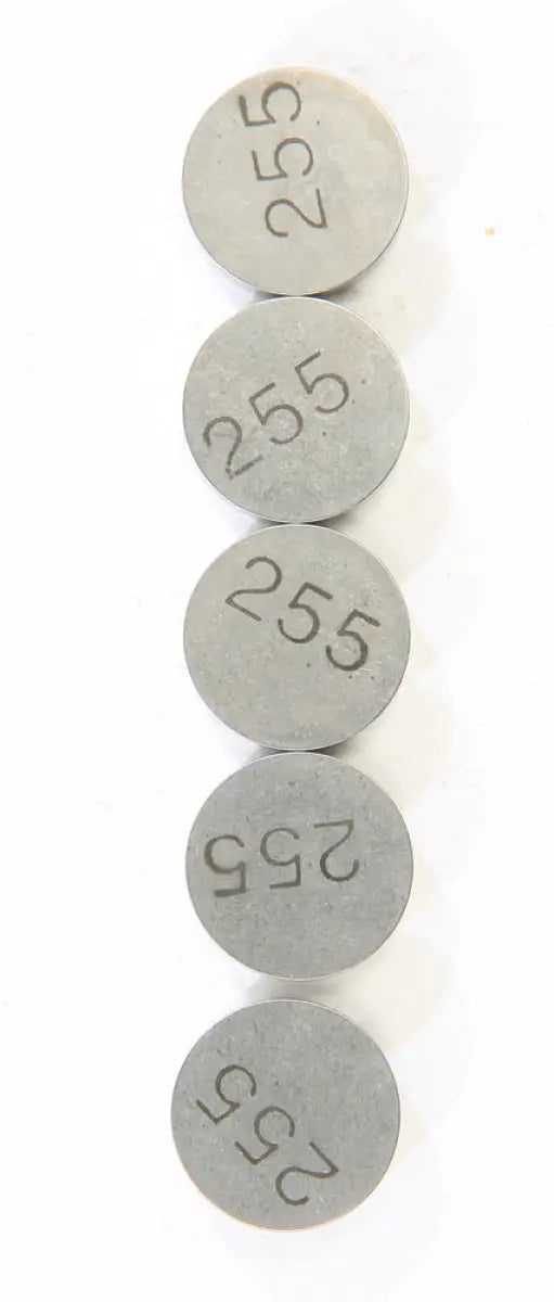 13-7690 Valve Shims 2.55mmx13mm 5/Pk - 13mm Shim Refill