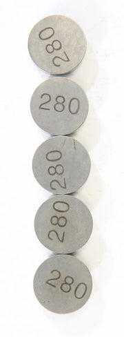 13-7695 Valve Shims 2.80mmx13mm 5/Pk - 13mm Shim Refill