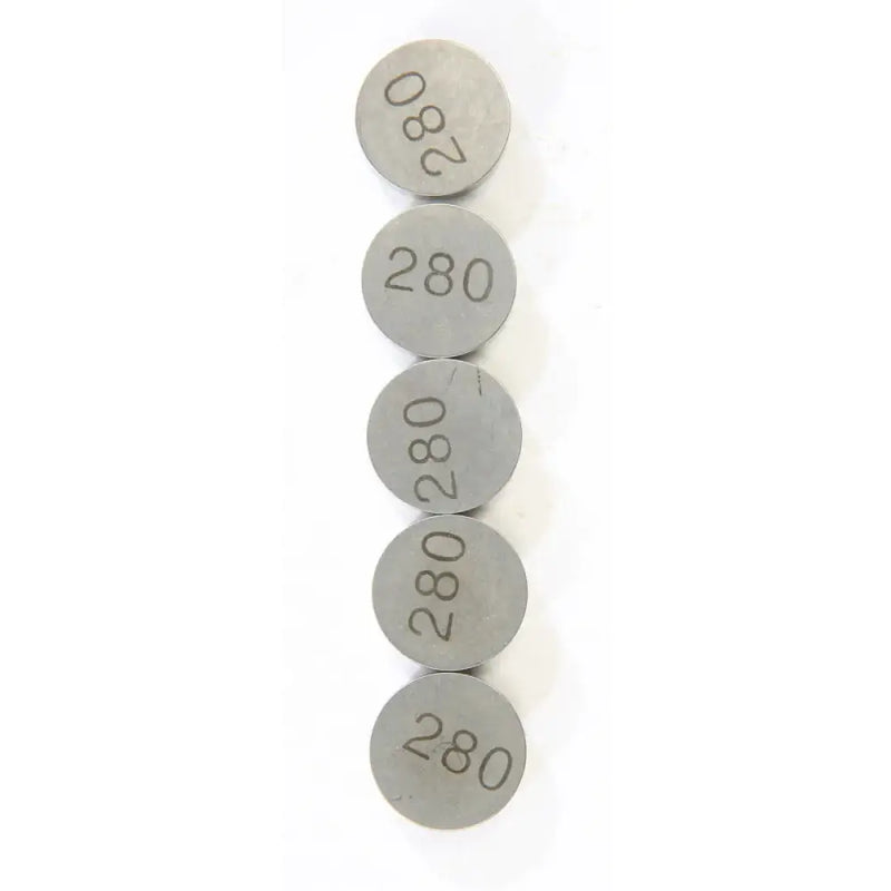 13-7695 Valve Shims 2.80mmx13mm 5/Pk - 13mm Shim Refill