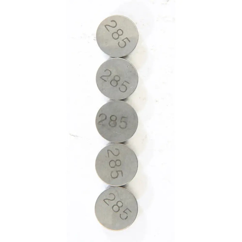 13-7696 Valve Shims 2.85mmx13mm 5/Pk - 13mm Shim Refill