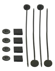 13001 Derale Insta Mnt Rods/Pads Plas