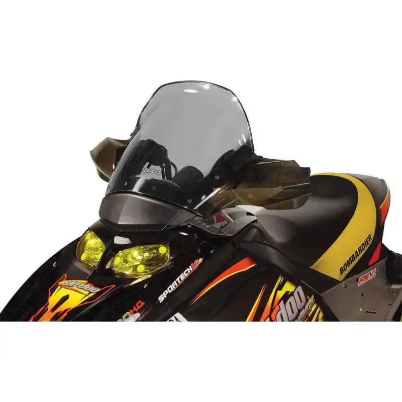 13042 Cobra W/S Tall Smoke 14.5" S D Rev Fairing Mounted