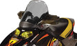 13042 Cobra W/S Tall Smoke 14.5" S D Rev Fairing Mounted
