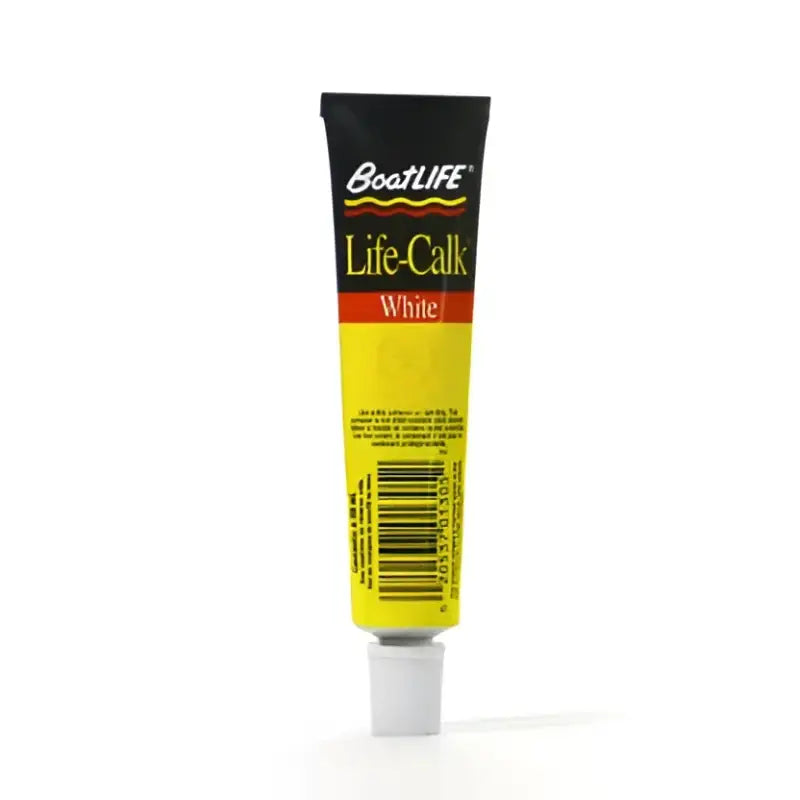 BoatLIFE Life-Calk White 1 Fl.Oz. tube for versatile sealing and filling applications.