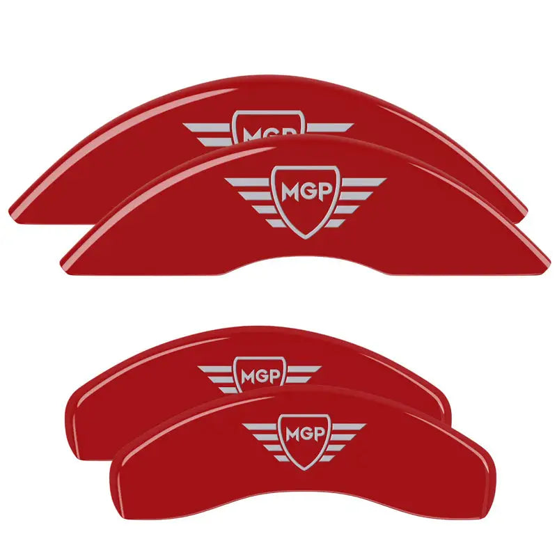 13088SMGPRD Mgp Caliper Set Of 4 Caliper Covers  Engraved F