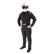 Racequip 130905 130905 Racequip Chevron-1 Suit Sfi-1 Blk Lrg