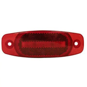 Red oblong marker light from 130R Peterson Mfg Inc, fits the P2 Rect HH W/Reflex trailer light series