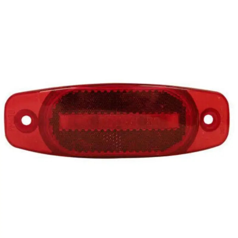 Red oblong marker light from 130R Peterson Mfg Inc, fits the P2 Rect HH W/Reflex trailer light series