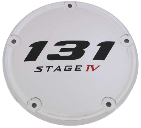 CUSTOM ENGRAVING 131-05-67 6 M8 Softail Derby Cover 131 Stage Iv Chrome