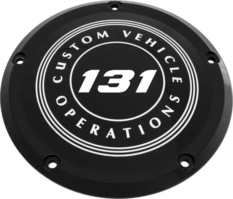 CUSTOM ENGRAVING 131-09-67BG 6 M8 Softail Derby Cover 131 Cvo Black