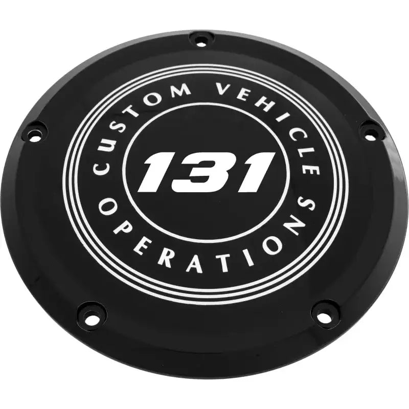 CUSTOM ENGRAVING 131-09-67BG 6 M8 Softail Derby Cover 131 Cvo Black