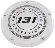 CUSTOM ENGRAVING 131-10-46 7 M8 Flt/Flh Derby Cover 131 Cvo Chrome