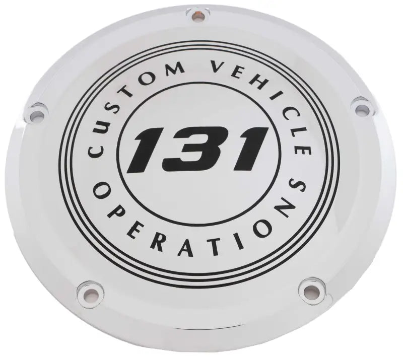 CUSTOM ENGRAVING 131-10-46 7 M8 Flt/Flh Derby Cover 131 Cvo Chrome