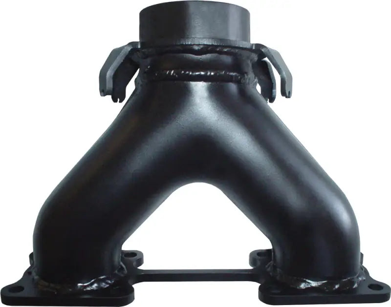 Black Y-shaped metal exhaust manifold for Arctic Cat Y Pipe RV parts & accessories