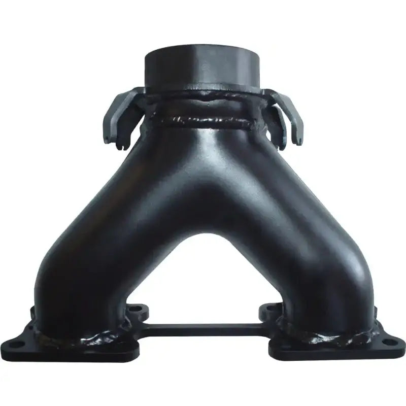 Black Y-shaped metal exhaust manifold for Arctic Cat Y Pipe RV parts & accessories