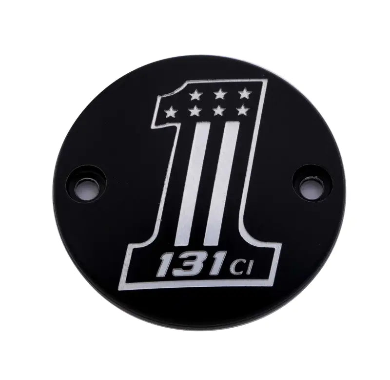 CUSTOM ENGRAVING 131-14-63BG M8 Timer Cover 131 Black