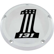 CUSTOM ENGRAVING 131-14-67 6 M8 Softail Derby Cover 131 Chrome