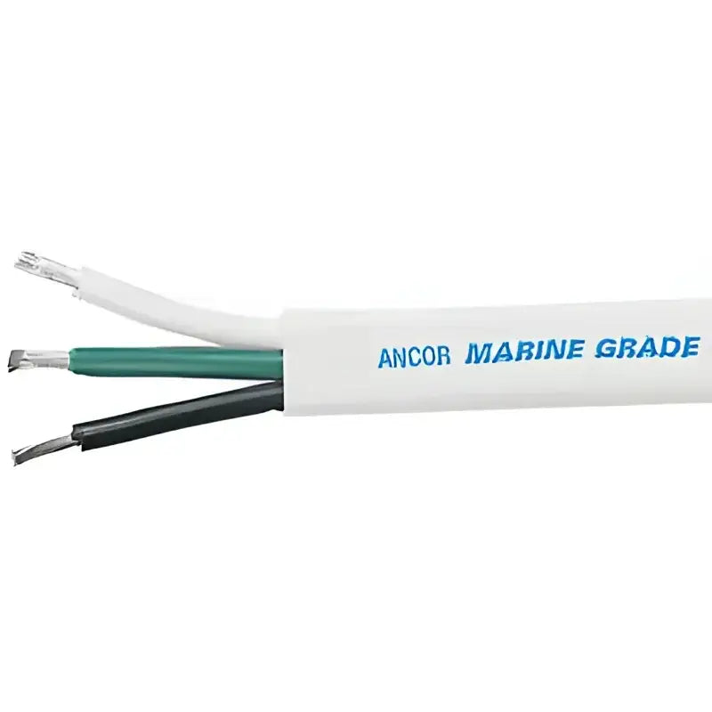 131110 Ancor Triplex Cable 10/3 AWG (3 x 5mm²) for RV, Automotive, Powersports, off-road, marine, and exterior applications. Durable, easy-to-install with color-coded conductors. Ideal for truck accessories, interior, truck bed, RV parts, Marine, AVADA - Best Sellers, Marine Maintenance
