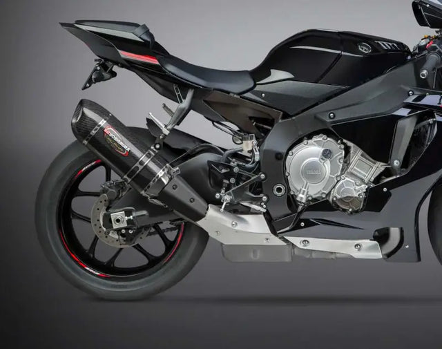 YOSHIMURA 13141EM220 Exhaust Signature Alpha Slip On Ss Cf Cf