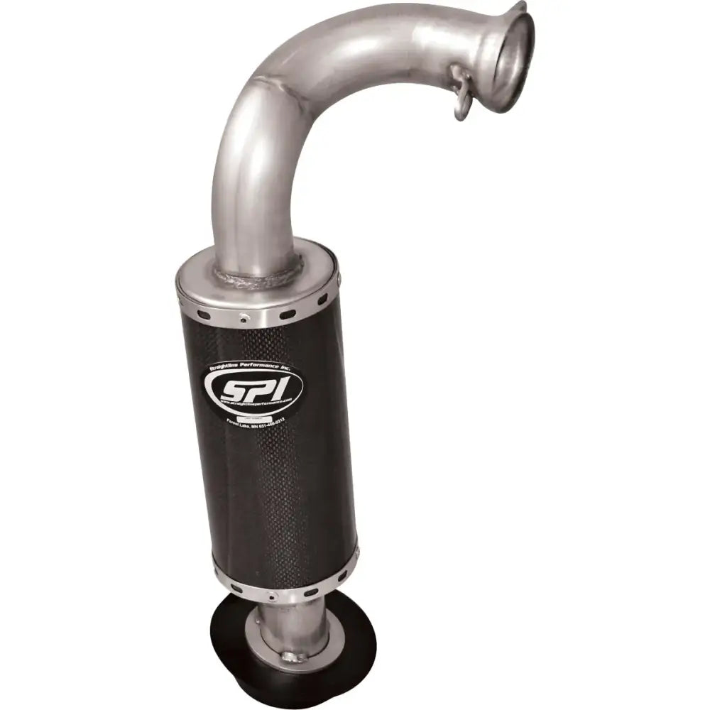 Aftermarket lightweight silencer carbon fiber muffler for enhanced performance