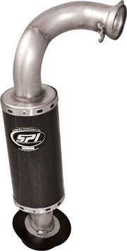 Aftermarket lightweight silencer carbon fiber muffler for enhanced performance