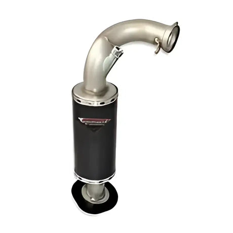 132-162 Straightline Lightweight Muffler Carbon - Exhaust