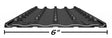 13379 Lowpro Grip Glides Narrow 6" 4/Pk Extension Set 