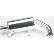 Shiny chrome-plated 600r E Tec lightweight silencer muffler for Straightline S/M Sil S D 600 Gen 4