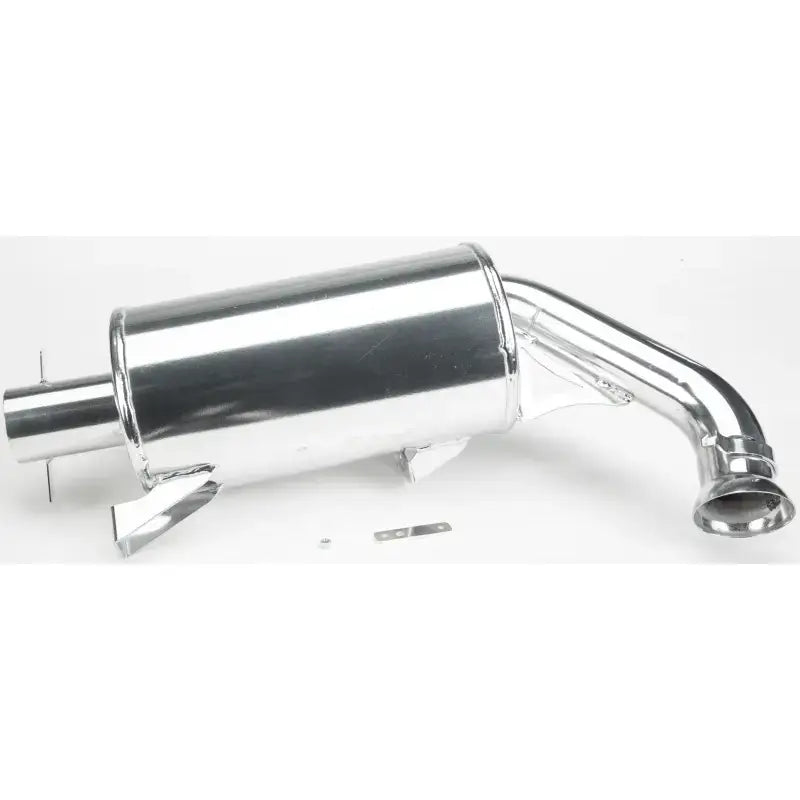 Shiny chrome-plated 600r E Tec lightweight silencer muffler for Straightline S/M Sil S D 600 Gen 4